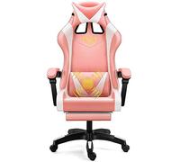 YKMYXZ, Gamiseats, sedia da ufficio for computer domestico Gamie-Sports Chair ergonomica reclinabile girevole/D/a(Pink,B)