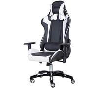 YKMYXZ, Gamiseats, sedia da ufficio for computer, sedia da gioco for eSport, schienale reclinabile, rossa(White)