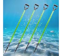 YKMYXZ, Gancio per barra di salvataggio dell'acqua ad alte prestazioni, gancio combinato per il salvataggio di emergenza, spingere e tirare merci e salvare in mare (confezione da 4,L 3,2 ft/1 m)