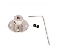 YKMYXZ, giunto flangiato, giunto flangiato rigido, 1 pezzo giunto flangiato in acciaio galvanizzato ad alta durezza giunto albero guida motore cuscinetto asse albero(12mm)