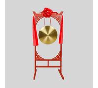 YKMYXZ, Gong gong da festa fatto a mano con mazza da 32 cm(2,42cm)