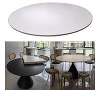 YKMYXZ, Grande piano di tavolo in legno di ricambio senza gambe, tavolo da conferenza con ferramenta in metallo, facile da riporre(140 cm (55 inch))