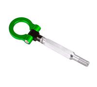 YKMYXZ, Kit anello gancio di traino universale, anello gancio di traino colorato (Green)