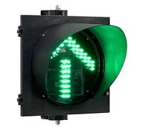 YKMYXZ, Lampada semaforica, Luce LED Rossa/Verde Stop And Go, Perline LED ad Alta luminosità, Spia di Segnalazione Industriale, for Strade, caselli autostradali, corsie di parcheggio(Green,300mm/12in