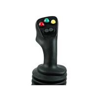 YKMYXZ, Maniglia for veicoli da costruzione multiasse Hall, maniglia for escavatore rotante, joystick a bilanciere for mietitrebbia, macchina modificata(Power Supply 5v)