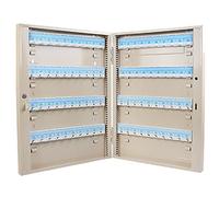 YKMYXZ， Organizer for portachiavi, armadietto portachiavi opzionale a parete con capacità multipla, antiruggine, in lamiera di acciaio laminato a freddo, con serratura a chiave(60 keys)