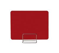 YKMYXZ, Pannelli divisori for scrivania da ufficio, pannelli divisori in acrilico for scrivania da ufficio, schermi protettivi anti-starnuto, deflettori for esami(Red,50 * 30cm with mobile clip)