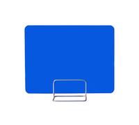 YKMYXZ, Pannelli divisori for scrivania da ufficio, pannelli divisori in acrilico for scrivania da ufficio, schermi protettivi anti-starnuto, deflettori for esami(Blue,60 * 30cm with mobile clip)