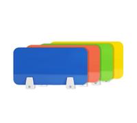 YKMYXZ, Pannelli, divisorio acustico autoportante for scrivania, riduce il rumore e le distrazioni visive, divisorio in acrilico, for uso scolastico e in ufficio(Transparent (Flat-bottom Clip),60*60cm