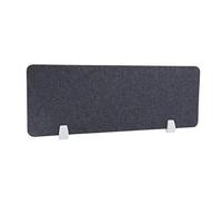 YKMYXZ, Pannello acustico for la privacy autoportante, divisorio in feltro, divisorio for scrivania, divisori insonorizzati e antirumore for aule e tavoli.(Dark Gray,30*120cm free punch-free fixing cl
