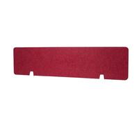 YKMYXZ, Pannello divisorio di protezione for scrivania che riduce il rumore e le distrazioni visive for l'ufficio(Bright Red,40~60cm(9mm thick))