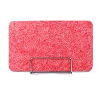 YKMYXZ, Pannello for la privacy del desktop, pannelli acustici in feltro for la cancellazione del rumore, pannelli resistenti alla rottura for uso scolastico e in ufficio(Watermelon Red,30*80 with mob
