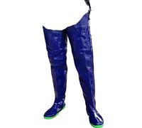 YKMYXZ, Pantaloni da pesca, alti 80 cm, blu, con glutei, impermeabili e antiscivolo, for trapianto/pesca/allevamento.(5.5)