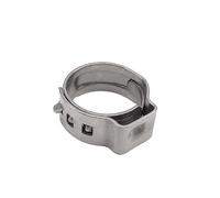 YKMYXZ, Pizzicamento continuo a tenuta stagna for tubo flessibile e tubo singolo in acciaio inossidabile 304, 25,4, 28,6, confezione da 50(20.323.5 Pack 50)