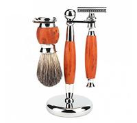 YKMYXZ, Porta rasoio Pratico supporto for pennello da uomo for rasoio, supporto da barba 2 in 1 Supporto for supporto for strumento da barba manuale, set di supporti for pennello da barba maschile