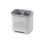 YKMYXZ, Portacoltelli da cucina a doppio strato, for bacchette, scolapiatti, contenitore for stoviglie, ceppo for coltelli(S)