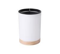 YKMYXZ, Portacoltelli da cucina, portaoggetti for stoviglie, portautensili, scolaposate, in plastica, staccabile, con 3 scomparti for coltelli(White)