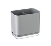 YKMYXZ, Portacoltelli, portautensili multifunzione, bacchette, scolaposate da banco, scolaposate(Gris)