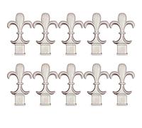 YKMYXZ, Puntale for recinzione ornamentale, punta di lancia pratica for cancello in ferro battuto da giardino