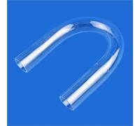 YKMYXZ, Raccordi for tubi in acrilico a forma di U, connettore a gomito for acquario, raccordi for tubi dell'aria a forma di U trasparenti, 1 pezzo(32mm)