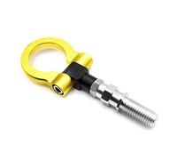 YKMYXZ, Racing, gancio per rimorchio auto, universale, per auto, set di barre di traino (oro)