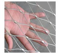 YKMYXZ, Rete di Sicurezza Flessibile in Acciaio Inossidabile, Rete di Sicurezza for Attrezzature da Gioco for asili Nido, Diametro del Filo di 2 mm(L2xW8m/L6.56xW26.24ft)