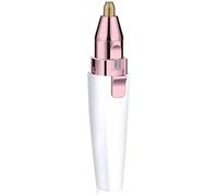 YKMYXZ, Rifinitore for naso e orecchie, depilazione viso for donna, rifinitore portatile 2 in 1, sicuro e senza fili, ricaricabile tramite USB