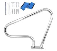 YKMYXZ, Ringhiera for piscina, corrimano for piscina interrata, corrimano di sicurezza for piscina in acciaio inossidabile con accessori(39X32in/99 * 81cm)