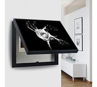 YKMYXZ Scatola a muro, Copertura Della Scatola Elettrica Copertura Orizzontale Del Misuratore Di Luce Immagini Decorative Moderne Contatori Di Copertura Semplice Creativi Staccabili,A(A)