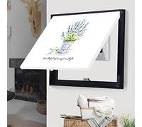 YKMYXZ Scatola a muro， Ristorante Pittura murale Contatori elettrici a singolo strato Immagine elettrica decorativa for dipinti Decorazione contatore Nascondi dipinti De(H,60x50cm)