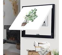 YKMYXZ Scatola a muro, Ristorante Pittura murale Contatori elettrici a singolo strato Immagine elettrica decorativa for dipinti Decorazione contatore Nascondi dipinti De(A,60x50cm)
