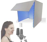 YKMYXZ， Scatola insonorizzata for isolamento acustico for studio domestico, copertura insonorizzata for scrivania