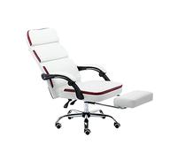 YKMYXZ, Sedia da gioco, comoda poltrona reclinabile con schienale alto, robusta, for computer, camera da letto, soggiorno, scrivania, sedie/blu(White)