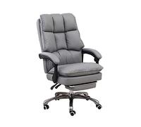 YKMYXZ, Sedia da scrivania for PC, sedia girevole da ufficio con schienale alto, regolabile in altezza, sedia da scrivania in PU multicolore, rosa(Grey)
