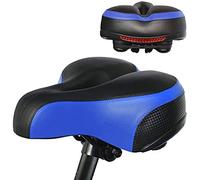 YKMYXZ, Sella for bicicletta for bambini, accessori for passeggini, seggiolino for bicicletta pieghevole, cuscino for mountain bike, borsa for seggiolino.(Blue)