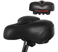 YKMYXZ, Sella for bicicletta for bambini, accessori for passeggini, seggiolino for bicicletta pieghevole, cuscino for mountain bike, borsa for seggiolino.(Black)