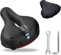 YKMYXZ, Sella for bicicletta traspirante, cuscino for bicicletta morbido con imbottitura in memory foam, con doppie sfere in gomma ammortizzanti