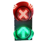 YKMYXZ, Semaforo a LED, Luce for banchina di carico Industriale da 200 mm/8 Pollici, Luce Stop And Go con Freccia Rossa e Verde, for Strade, caselli autostradali, Esterni(Dc24v)