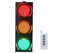 YKMYXZ, Semaforo con Telecomando, Luce Rossa, Gialla e Verde, Luce di Stop e partenza a LED for Esterni, Luce di Segnalazione for banchina di carico(200mm/8in)