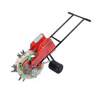 YKMYXZ, Seminatrice a rulli a Spinta Manuale con 8 Piastre for Semi, seminatrice a Doppio Cilindro e applicatore di fertilizzanti for Mais, soia, Arachidi, Cotone