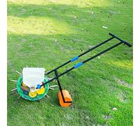 YKMYXZ, Seminatrice Manuale, Macchina for la Semina Portatile, seminatrice di precisione Multifunzione for Mais, Cotone, soia, Arachidi(6 Mouths)