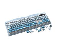 YKMYXZ, Set di 116 tasti con motivo a neve, tasti retroilluminati traslucidi e sublimati a caldo for tastiere meccaniche