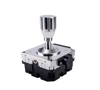 YKMYXZ, SMC80 Barca senza equipaggio Leva di sterzo senza pilota, Testa di controllo marina Impugnatura joystick industriale Silenziatore a bilanciere (Dc5v Communication Rs232)