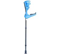 YKMYXZ, Stampelle da avambraccio in lega di alluminio facili da trasportare, con polsino aperto, for uomini/donne, con impugnatura comoda