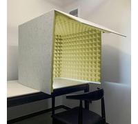 YKMYXZ, Stanza insonorizzata for studio domestico, cabina acustica autocostruita, for ufficio domestico e studio(Yellow)
