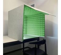 YKMYXZ, Stanza insonorizzata for studio domestico, cabina acustica autocostruita, for ufficio domestico e studio(Green)
