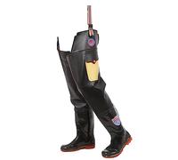 YKMYXZ， Stivali da pesca resistenti, stivali da pesca con suola in mucca, stivali da pesca/outdoor impermeabili da uomo e da donna(10)