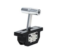 YKMYXZ, T-BAR Video Push Rod 101 Joystick monoasse, Hall Industrial Joystick Modello Aeromobile Drone Pull Rod Manovra sicura(Silver 5V output 0.3 4.7V)