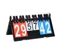 YKMYXZ Tabellone segnapunti Pieghevole FlipScore Sportivo for Ping-Pong, Basket, Calcio, pallavolo(Style a)