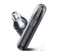YKMYXZ, Tagliacapelli professionale for sopracciglia e viso indolore for uomini e donne, funzionamento a batteria, lame a doppio taglio for una facile pulizia
